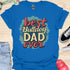 The best bulldog dad ever - V4 - The Bubbles T-Shirt